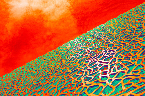 Brillance,  cube minéral du MUCEM von CHRISTIAN GOETGHEBEUR, Fotografie kaufen auf Singulart