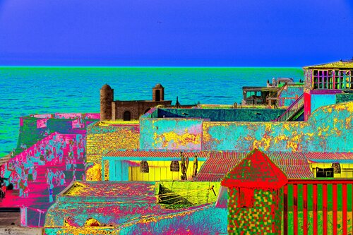 Les tourelles de la médina von CHRISTIAN GOETGHEBEUR, Fotografie kaufen auf Singulart