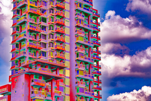 Dans les nuages di CHRISTIAN GOETGHEBEUR, Fotografia in vendita su Singulart