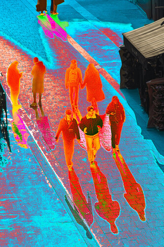 Trois amis de CHRISTIAN GOETGHEBEUR, Fotografía a la venta en Singulart