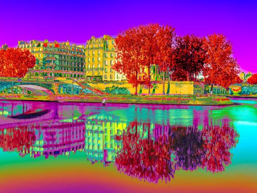 Seine spychédélique by CHRISTIAN GOETGHEBEUR, 사진 for Sale on Singulart