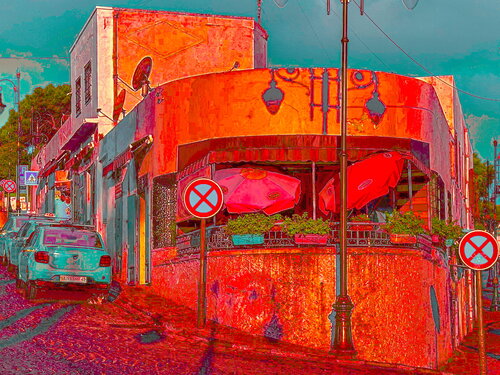 Interdiction de stationner, Tanger de CHRISTIAN GOETGHEBEUR, Fotografía a la venta en Singulart