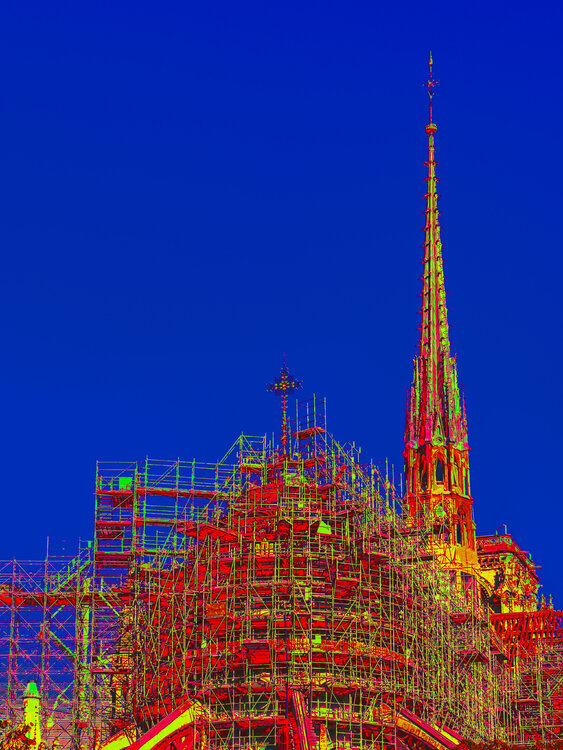 Echaffaudages Notre-Dame CHRISTIAN GOETGHEBEUR