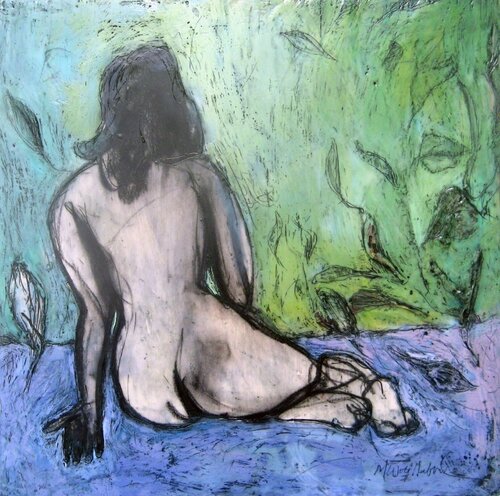 Fluid de Marcie Wolf Hubbard, Pintura a la venta en Singulart
