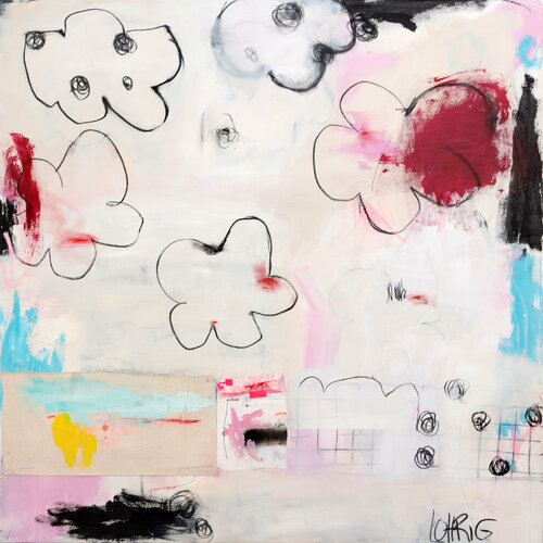 Blumen für die Königin de Christiane Lohrig, Pintura a la venta en Singulart