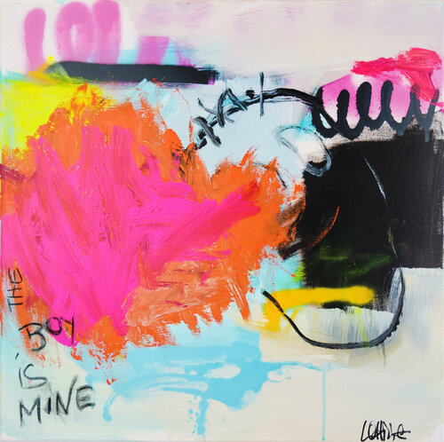 The boy is mine di Christiane Lohrig, Pittura in vendita su Singulart