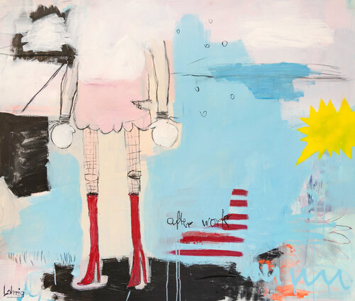 after work de Christiane Lohrig, Pintura a la venta en Singulart