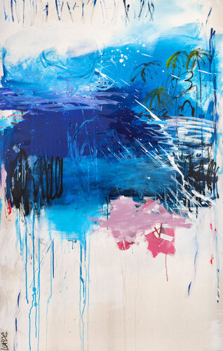 time for other ways de Christiane Lohrig, Pintura a la venta en Singulart