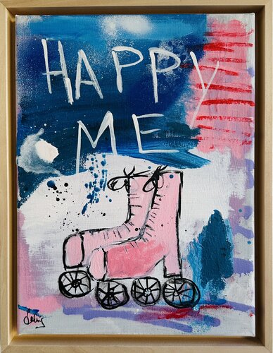 Happy Me van Christiane Lohrig, Schilderij te koop op Singulart