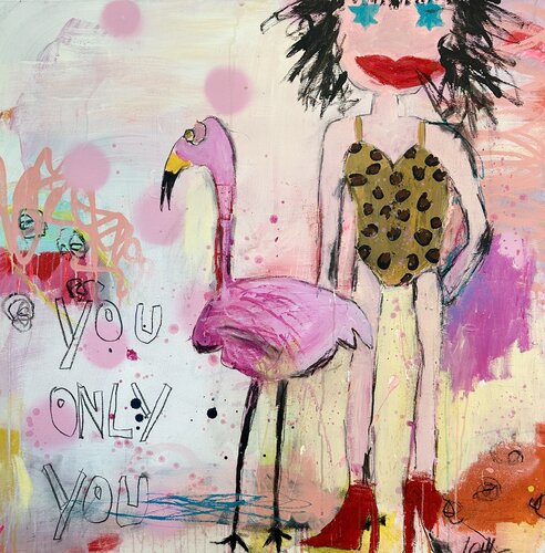 You Only You von Christiane Lohrig, Malerei kaufen auf Singulart