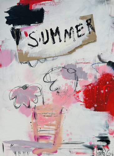 Hello Summer von Christiane Lohrig, Malerei kaufen auf Singulart