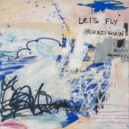 Let´s fly van Christiane Lohrig, Schilderij te koop op Singulart