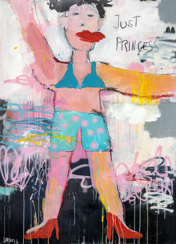 Just Princess di Christiane Lohrig, Pittura in vendita su Singulart
