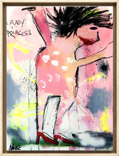 Crazy princess van Christiane Lohrig, Schilderij te koop op Singulart