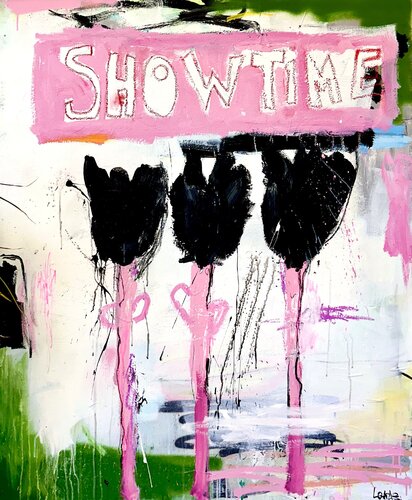 Showtime van Christiane Lohrig, Schilderij te koop op Singulart