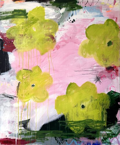 Le jardin de madame van Christiane Lohrig, Schilderij te koop op Singulart