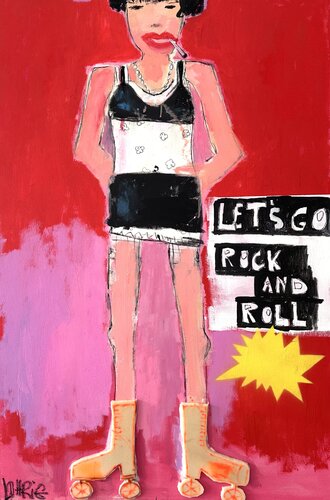 Let's go van Christiane Lohrig, Schilderij te koop op Singulart