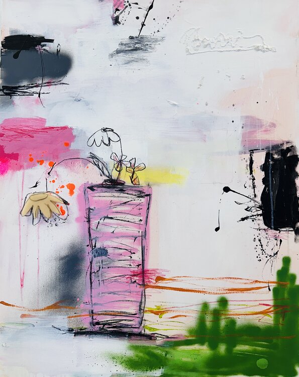 drunken flowers Christiane Lohrig
