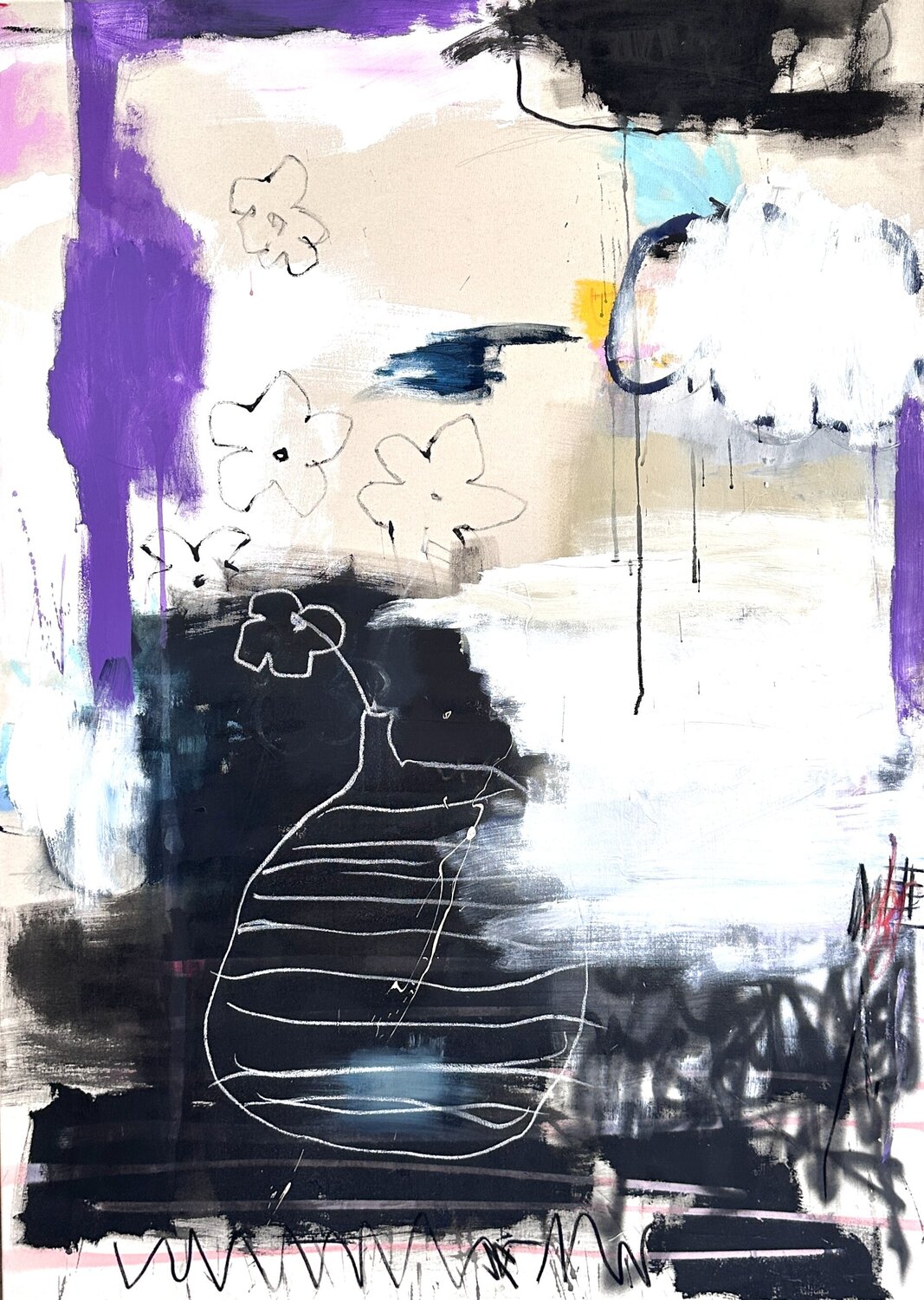Summer in Berlin Christiane Lohrig Origineel schilderij te koop