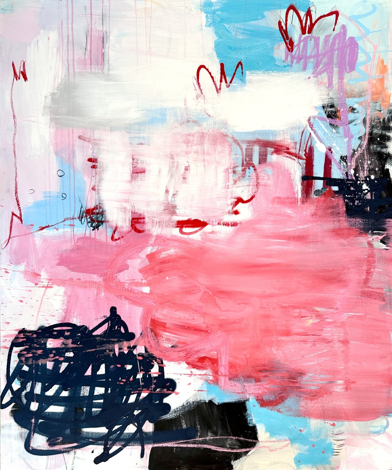 Tag am See Christiane Lohrig Origineel schilderij te koop