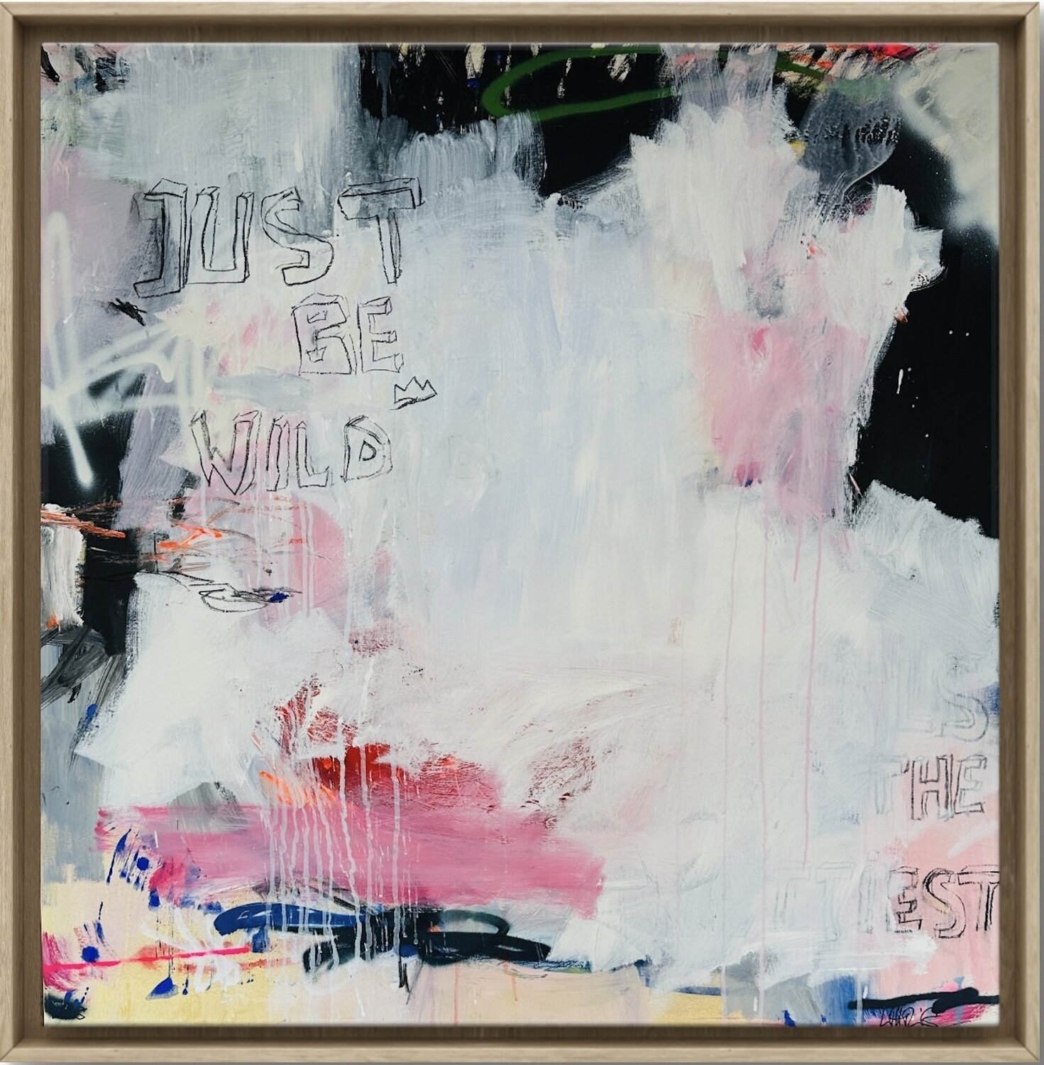 Just be wild Christiane Lohrig Pintura original en venta