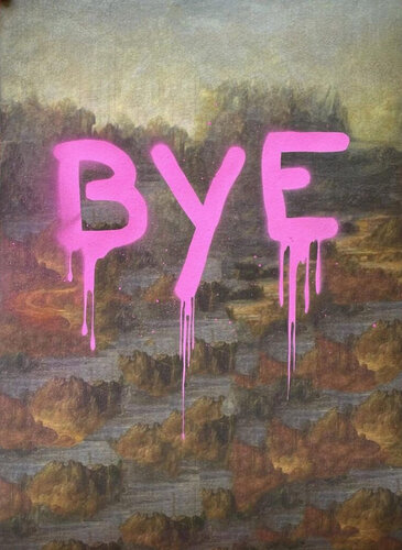 Bye Lisa by TOOLATE, Print for Sale on Singulart