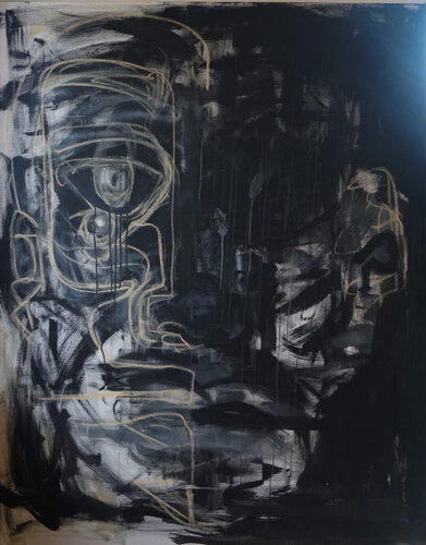 REWIRING van Kaley Smalley Romo, Schilderij te koop op Singulart