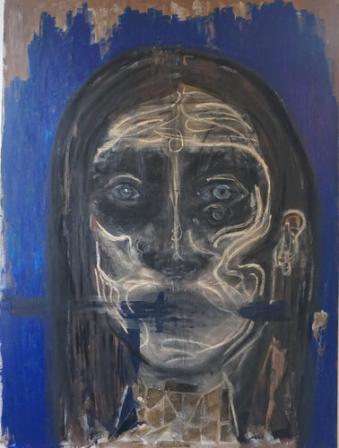 COMING INTO CONSCIOUSNESS van Kaley Smalley Romo, Schilderij te koop op Singulart
