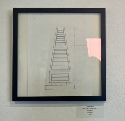 Tansu Time Capsule Study #1 de Mike Saijo, Obra en papel a la venta en Singulart