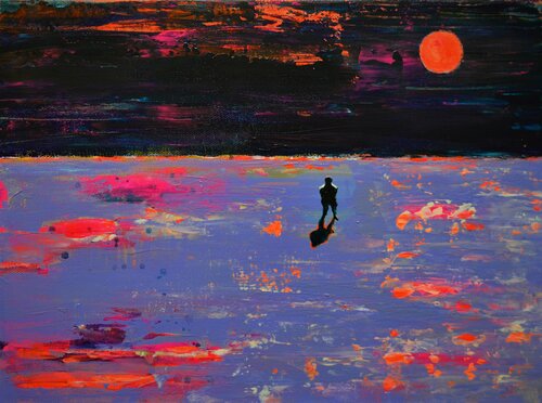 The Loner par Tanja Vetter, Peinture en vente sur Singulart