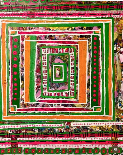 Pattern Mistress  by Sabiyha Prince, 油畫 for Sale on Singulart