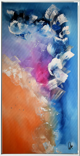 Winter End di Edelgard Schroer, Pittura in vendita su Singulart