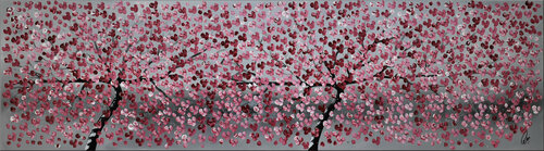 Wunschbaum II di Edelgard Schroer, Pittura in vendita su Singulart