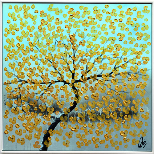 Golden Dreams di Edelgard Schroer, Pittura in vendita su Singulart