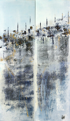 Phantasia van Edelgard Schroer, Schilderij te koop op Singulart