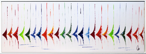 " Colored Summer " di Edelgard Schroer, Pittura in vendita su Singulart