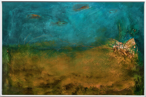 Golden Ponds von Edelgard Schroer, Malerei kaufen auf Singulart