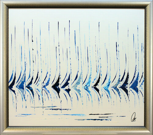 Captivating Reflexionen by Edelgard Schroer, Painting for Sale on Singulart