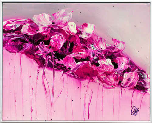 Magenta Fields van Edelgard Schroer, Schilderij te koop op Singulart