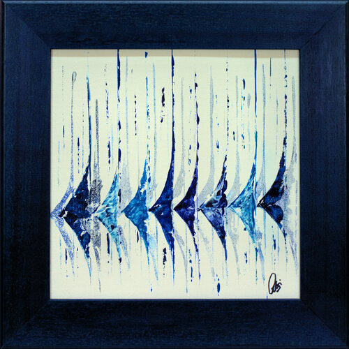 Azure Serenity di Edelgard Schroer, Pittura in vendita su Singulart