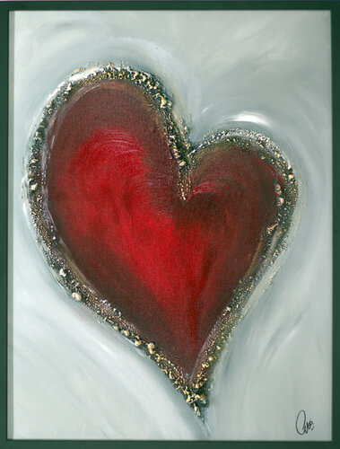 Red is Love von Edelgard Schroer, Malerei kaufen auf Singulart