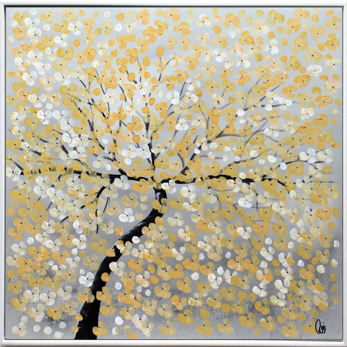 Golden Tree van Edelgard Schroer, Schilderij te koop op Singulart