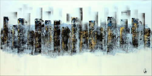 Blue Windows von Edelgard Schroer, Malerei kaufen auf Singulart