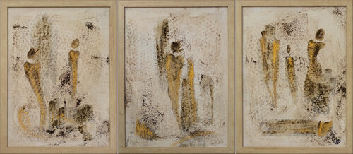 Andere Welten - 3 x 32,5 x 42,5 cm by Edelgard Schroer, Painting for Sale on Singulart