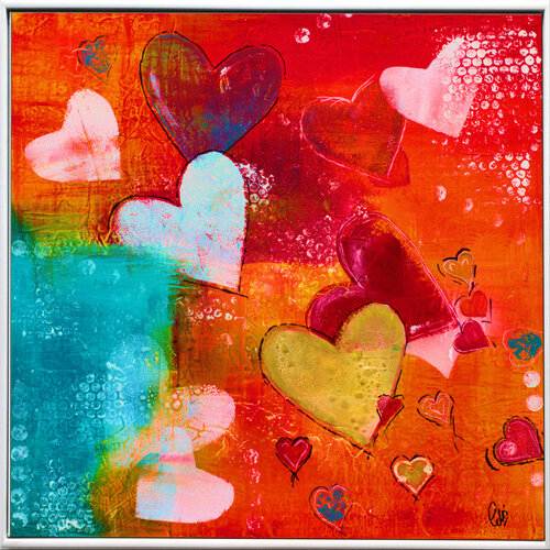 In Love van Edelgard Schroer, Schilderij te koop op Singulart