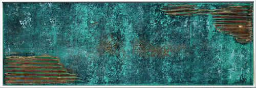 Glowing Waves van Edelgard Schroer, Schilderij te koop op Singulart