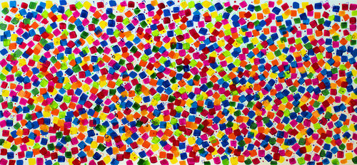 Dancing Pixels by Edelgard Schroer, Painting for Sale on Singulart