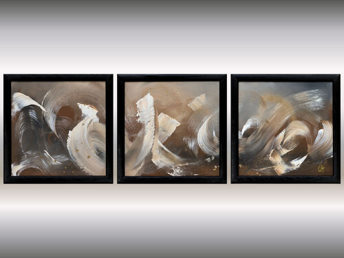 Wilderness 3 x 33,5 x 33,5 x 2 cm Edelgard Schroer