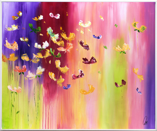 Colourful Spring von Edelgard Schroer, Malerei kaufen auf Singulart