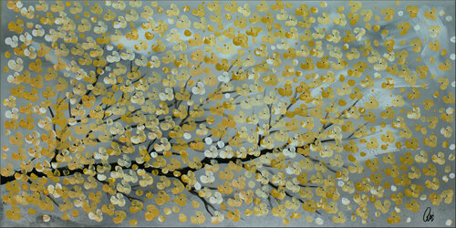 Golden Spring van Edelgard Schroer, Schilderij te koop op Singulart
